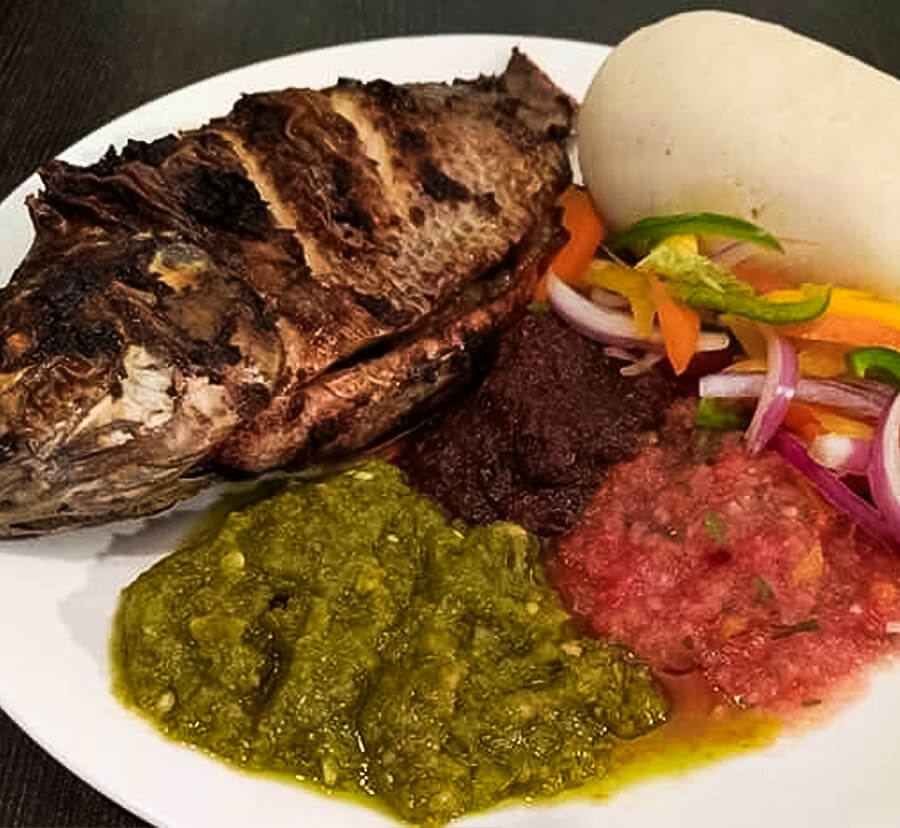 Banku and Tilapia